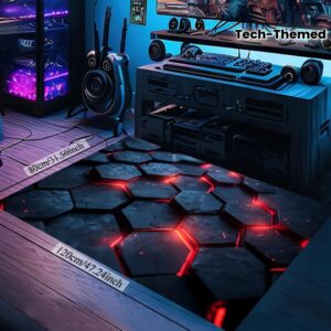 Gamer teppe Hexagon