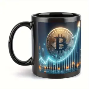 Bitcoin keramisk kaffekrus