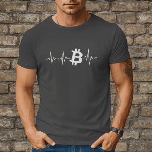 Bitcoin T-skjorte