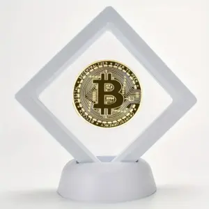 Bitcoin Samlemynt med stativ